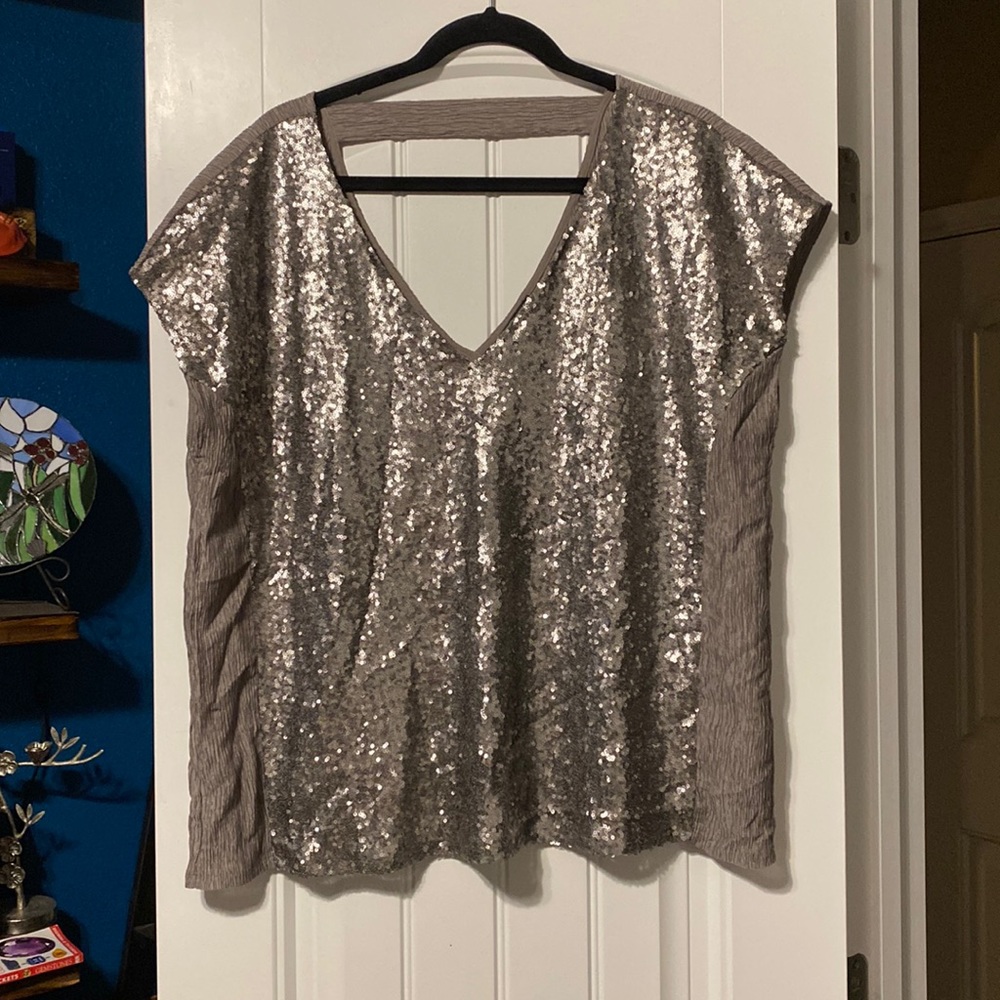 Stella and Dot fabulous sequined top!